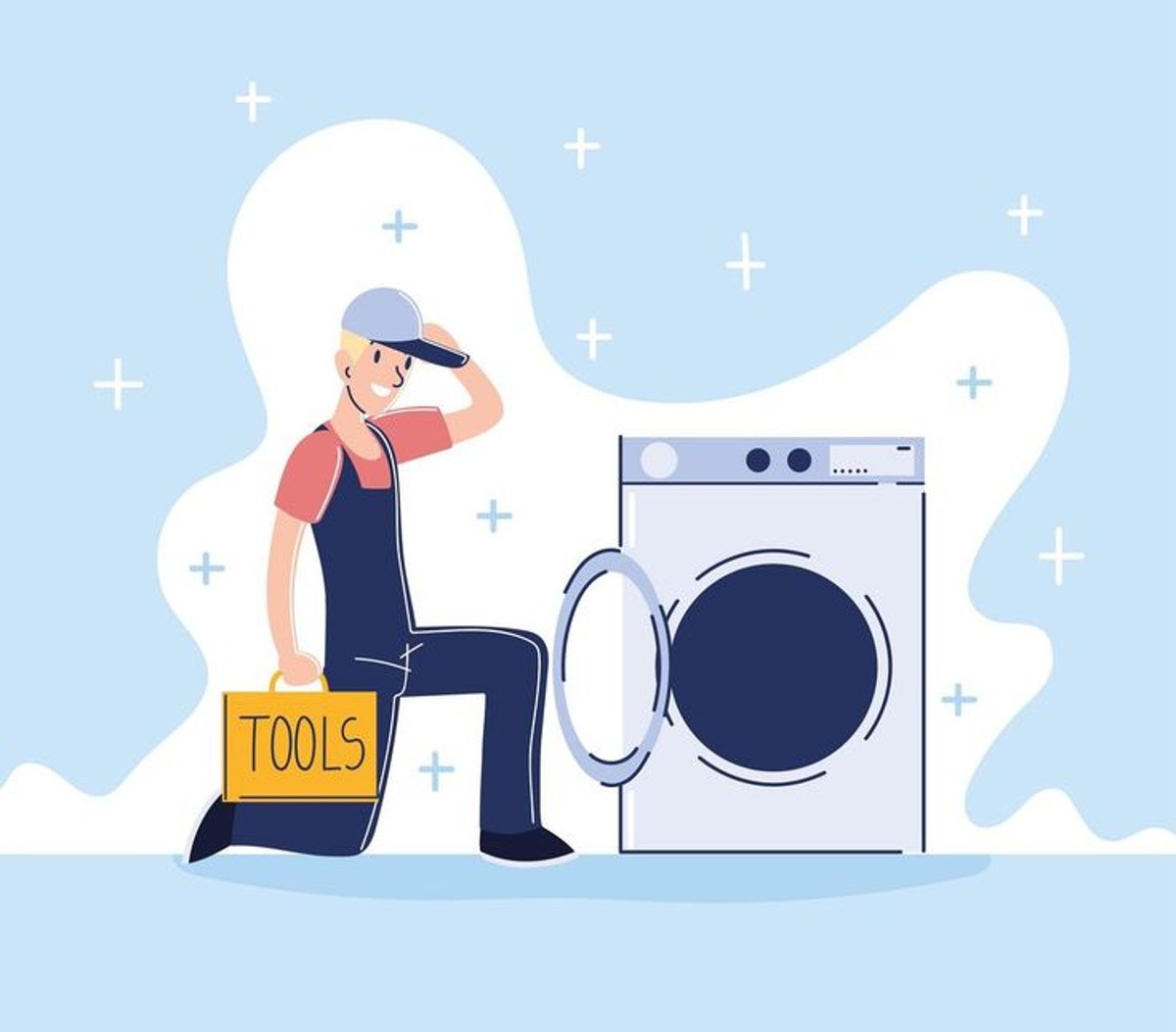 Download worker repairing washing machine for free 1200